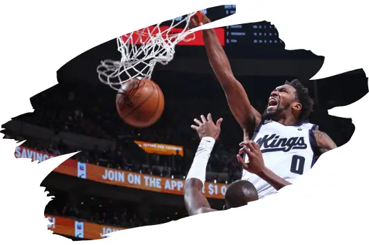 Basketball Player Dunking Image